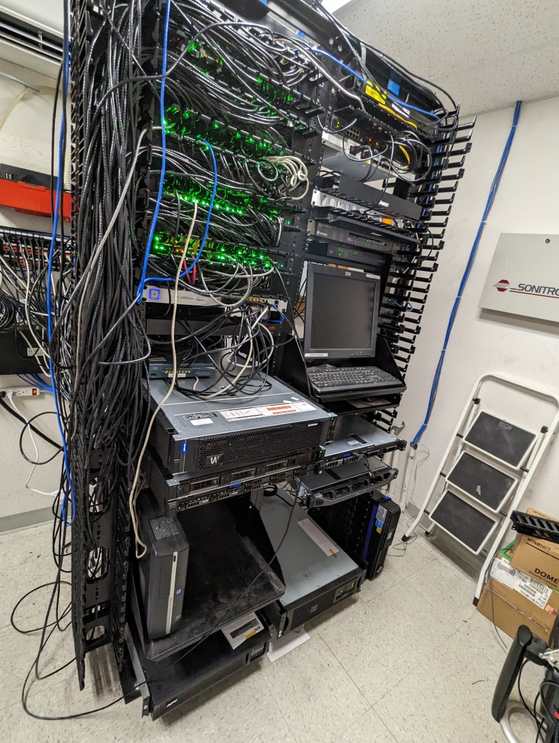 Before network cleanup