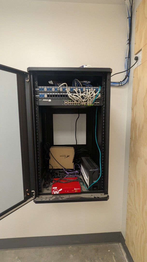 Patch panel installation